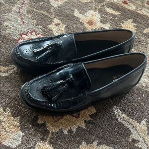 Black Tassel Loafers